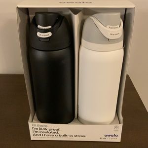 Owala 32 oz stainless steak water bottles-2 pack